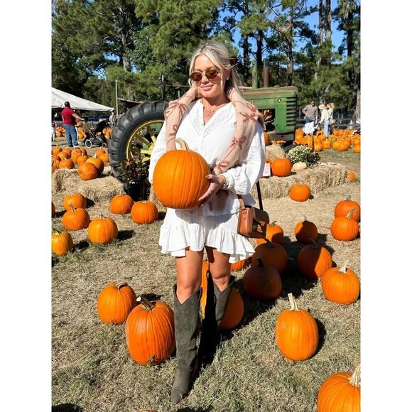 FREE PEOPLE Sachi Long Sleeve Ruffle Minidress in Ivory Size Small - Picture 15 of 16